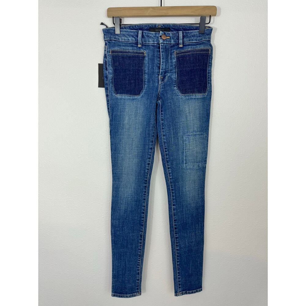 Genetic Denim Patch Pocket Skinny Jeans NWT Size 26